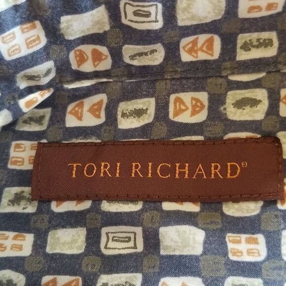 Tori Richard Aloha Button Down Shirt - Picture 7 of 9